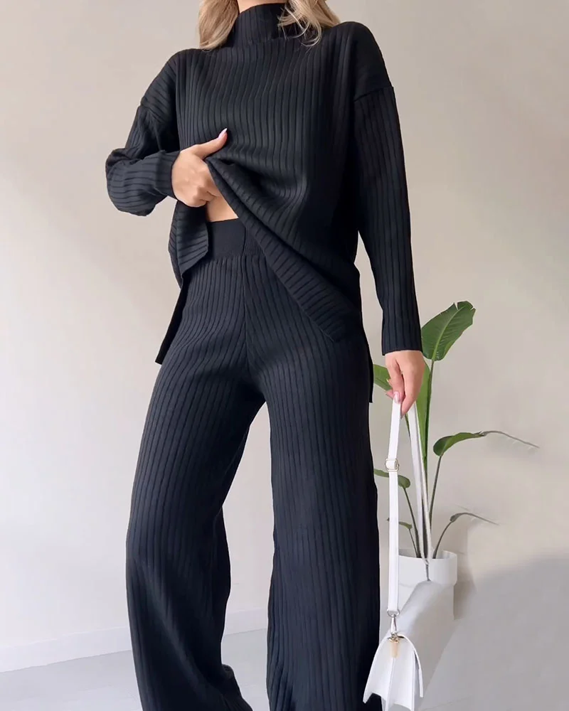Anna's Eleganter Zweiteiler Damen Sommer – Stilvolles 2 Teiler Set für Jede Gelegenheit-3