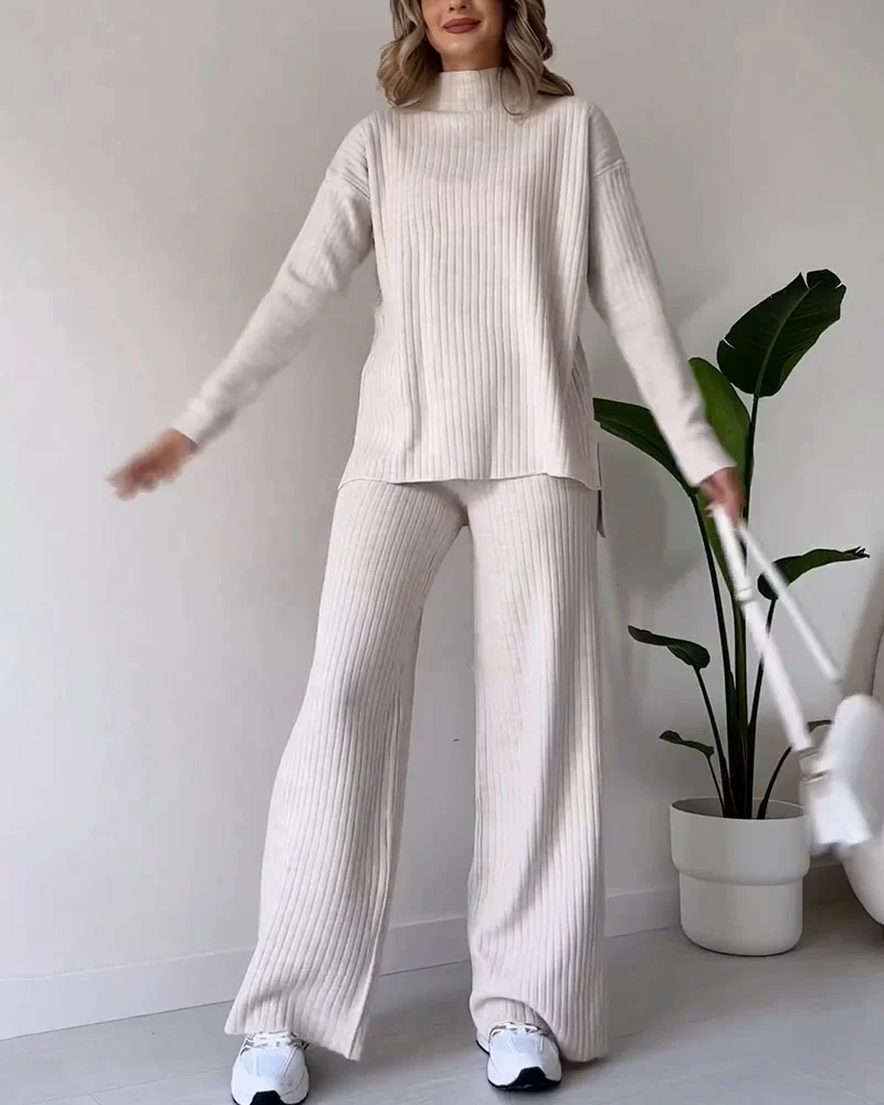 Anna's Eleganter Zweiteiler Damen Sommer – Stilvolles 2 Teiler Set für Jede Gelegenheit-5
