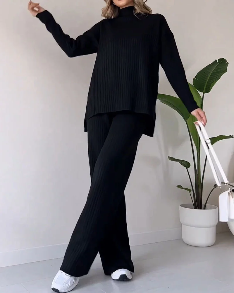 Anna's Eleganter Zweiteiler Damen Sommer – Stilvolles 2 Teiler Set für Jede Gelegenheit-2