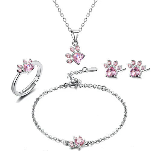 Arbour -4-piece jewelry set | Silver and Gold