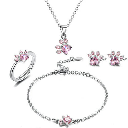 Arbour -4-piece jewelry set | Silver and Gold