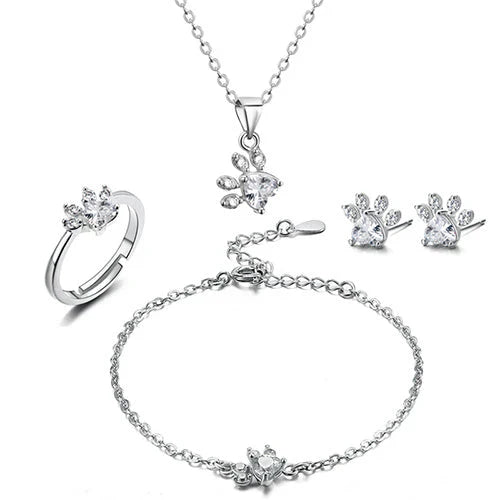 Arbour -4-piece jewelry set | Silver and Gold