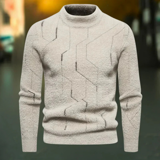 Kiliann - Strickpullover mit geometrischem Muster