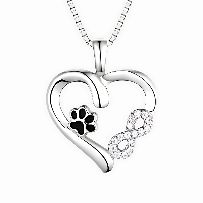 Althea - Necklace with paw & heart (Free gift)