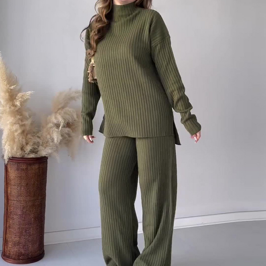 Anna's Eleganter Zweiteiler Damen Sommer – Stilvolles 2 Teiler Set für Jede Gelegenheit-1