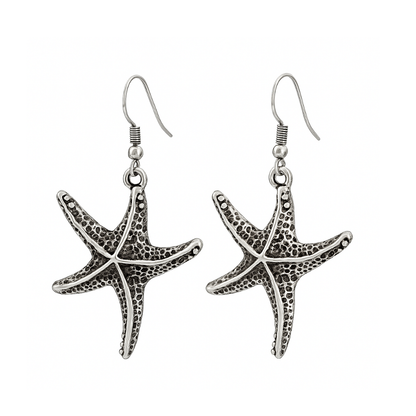 Lauren-Vintage-Seestern earrings made of silver