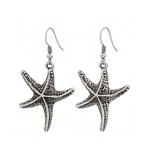 Lauren-Vintage-Seestern earrings made of silver