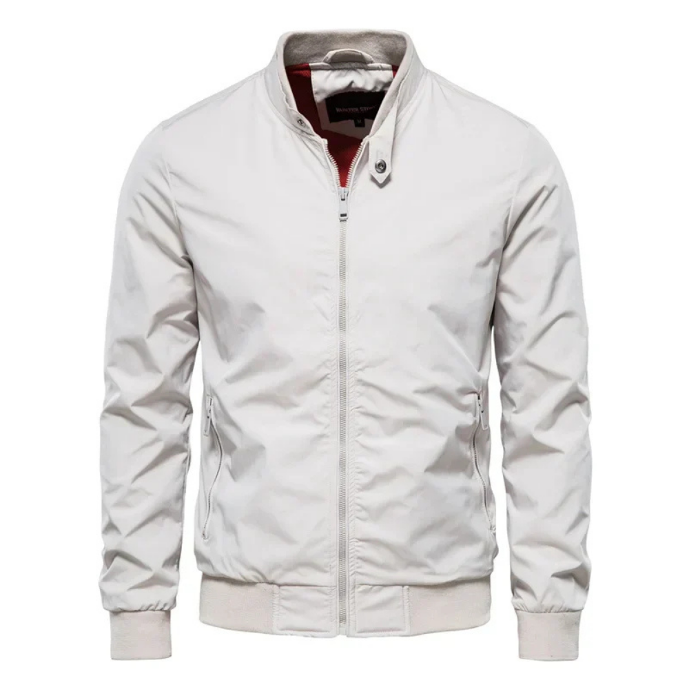 Buhl - Winddichte Herrenjacke in Weiß