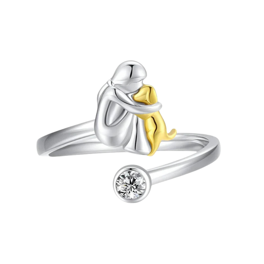 Hayley - Adjustable hundred | Silver and gold