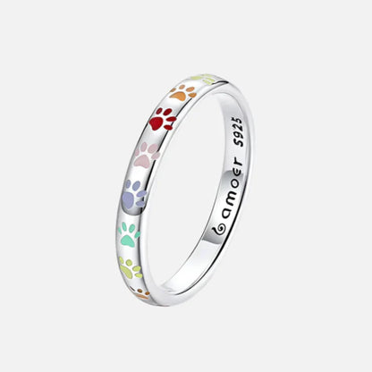 Savannah - Pfoten-Ring made of 925 silver