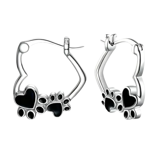 Hensley - Huggie-Creoles with heart & paw | Silver