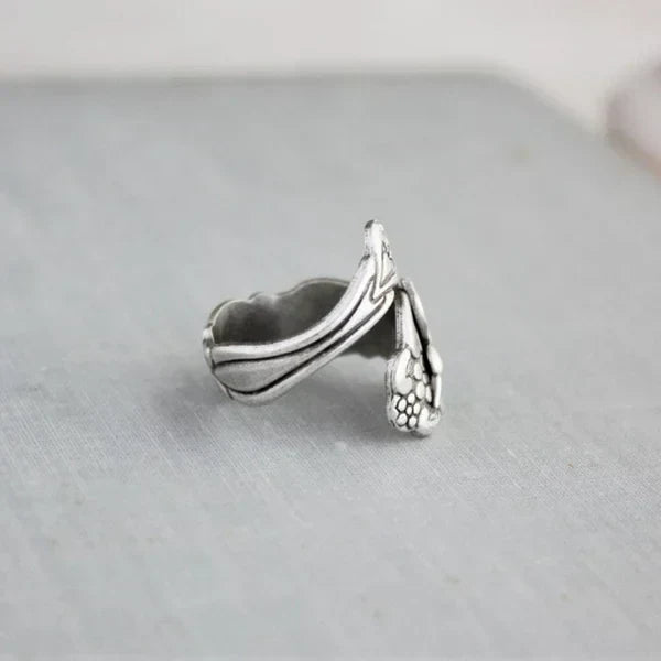 Rylee - Kolibri blossom ring in silver