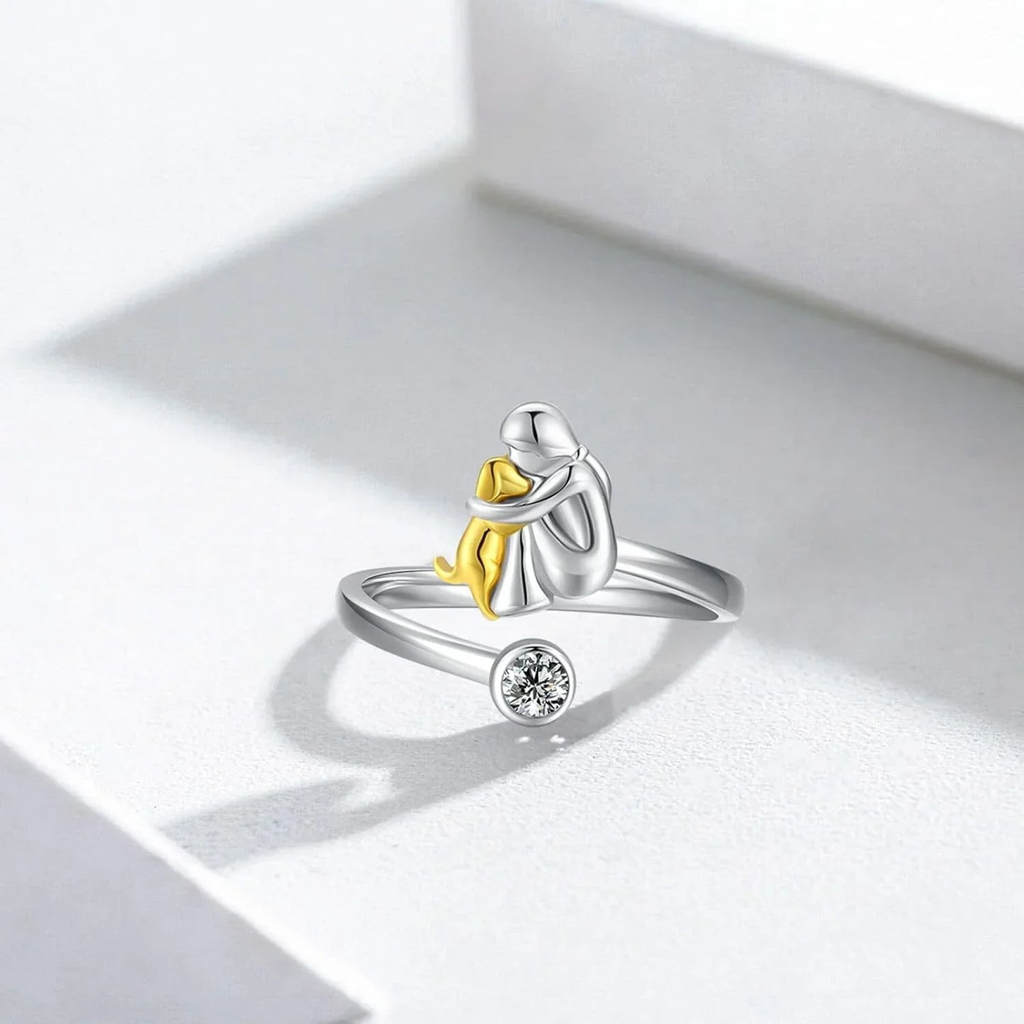 Hayley - Adjustable hundred | Silver and gold