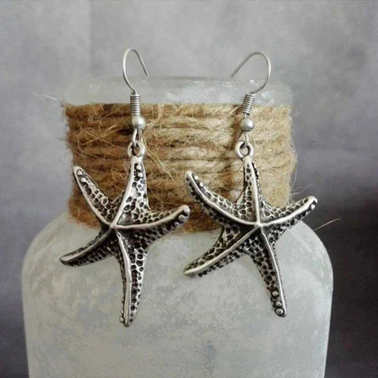 Lauren-Vintage-Seestern earrings made of silver