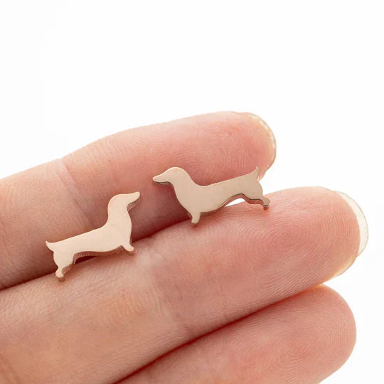 Roof dog bolt earrings - Norah | Silver and Gold