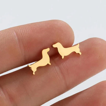 Roof dog bolt earrings - Norah | Silver and Gold