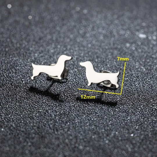 Roof dog bolt earrings - Norah | Silver and Gold