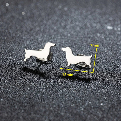 Roof dog bolt earrings - Norah | Silver and Gold