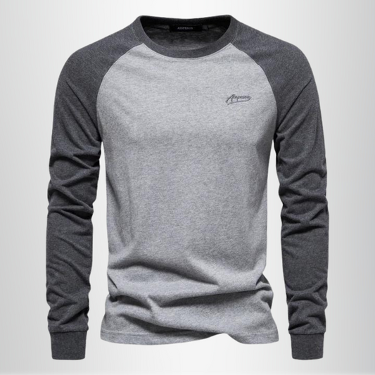Max - Eleganter Herrenpullover Langarm In Klassischem Design - Taillierte Passform, Bequeme Baumwollmischung-1