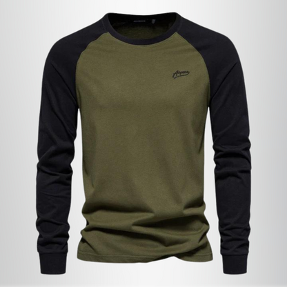 Max - Eleganter Herrenpullover Langarm In Klassischem Design - Taillierte Passform, Bequeme Baumwollmischung-3