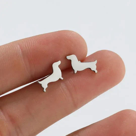 Roof dog bolt earrings - Norah | Silver and Gold