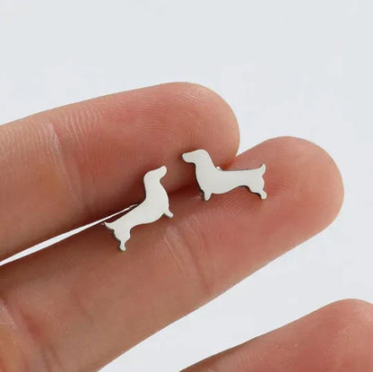 Roof dog bolt earrings - Norah | Silver and Gold