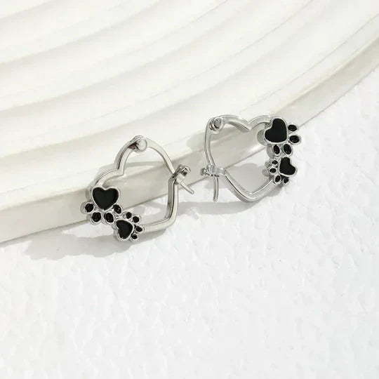 Hensley - Huggie-Creoles with heart & paw | Silver