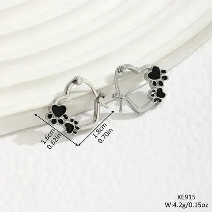 Hensley - Huggie-Creoles with heart & paw | Silver