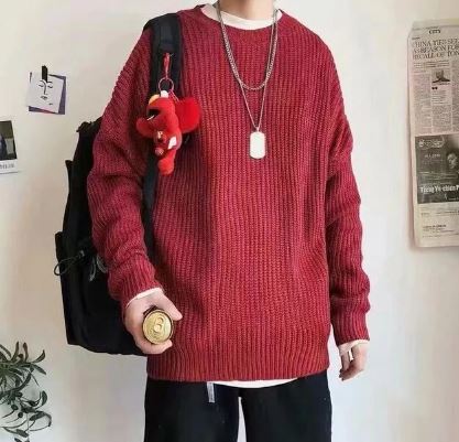 Max: Kuscheliger Herrenpullover Aus 100% Baumwolle – Eleganter, Atmungsaktiver Freizeitpullover In Verschiedenen Farben-1