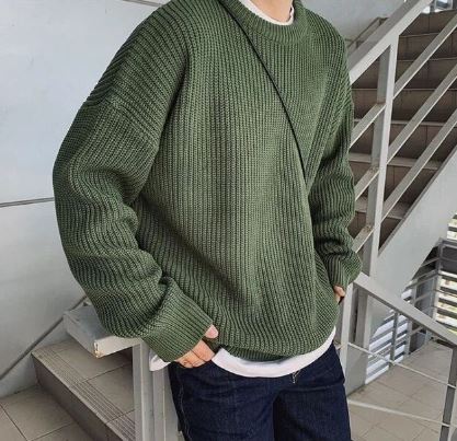 Variant image for Max: Kuscheliger Herrenpullover Aus 100% Baumwolle – Eleganter, Atmungsaktiver Freizeitpullover In Verschiedenen Farben-22