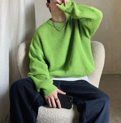Variant image for Max: Kuscheliger Herrenpullover Aus 100% Baumwolle – Eleganter, Atmungsaktiver Freizeitpullover In Verschiedenen Farben-29