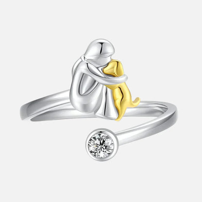 Hayley - Adjustable hundred | Silver and gold